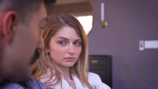 Horny neighbour comes over to fuck