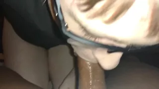 Twink Gives Blowjob and Gets BBC Creampie