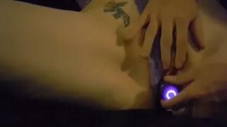 Close Up Sceaming Orgasms from Vibrator and Begging to Stop