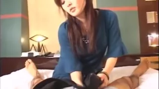 Japanese Amatuer Black Bootjob