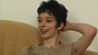 Skinny brunette MILF masturbating - Julia Reaves