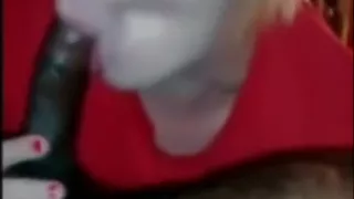 Blondie sucking and fucking a BBC