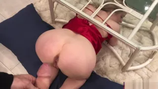 Stepmom stuck in the living room cleaning - Erin Electra