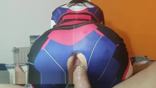 Amateur wife at the hotel room