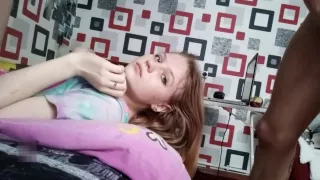 Young sister blowjob