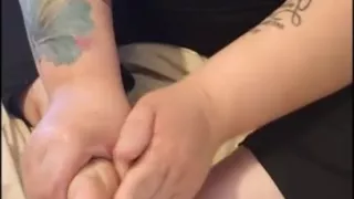 Sweaty sock and sneaker worship