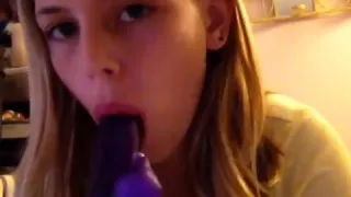 Horny Amateur Record With Toys, Blonde Scenes