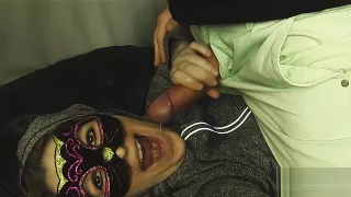 STEPSISTER HANDJOB AND CUM IN MOUTH. Very cute and romantic!