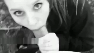 Couple fucking outside In a park