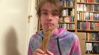 Caged Sissy Slut Sucking, Riding and Wall-Mounting Dildo