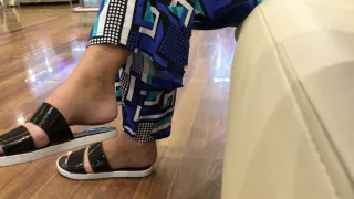 Student feet relax soles toes