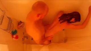 Shower Sex fills my pussy with SO MUCH CUM