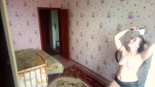 Watching a naked mother blow dry her hair - MyNakedStepmother