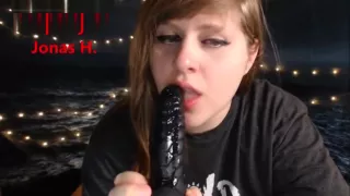 BBW Slut Displaying Her Chestmeat For The Pleasure Of Her Owner, Jonas H.