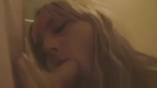 Fucking my girlfriend on public toilet