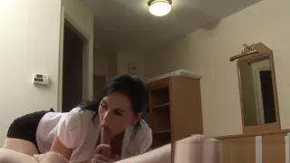 Busty cfnm amateur jizzed