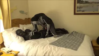 dawn of the dead skeleton fucks orca dummy
