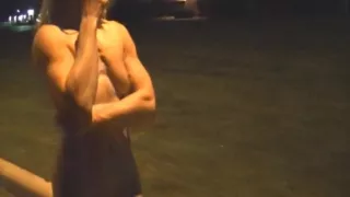 Nude Nighttime Walk