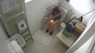 Hidden work WC cam