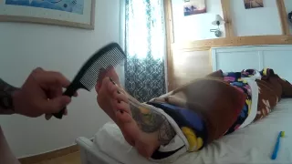 my girlfriend mummified tickling