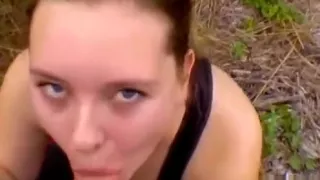 Tempting blonde gf Lanah Layeau enjoys an extreme action