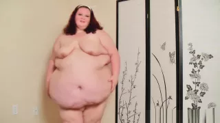 Fat Feedee Shows Her Growing Huge Body - I've Gained Weight & A Big Belly