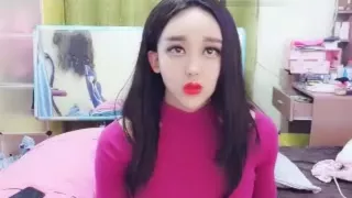 Chinesische Ladyboy wissen nur ein wenig Englisch streicheln und cumshot für Client