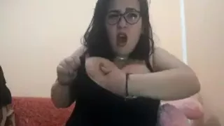 MILF mom catches her teen Step daughter sucking a big cock and joins