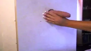 Hand & footjob at gloryhole