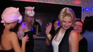 CFNM teens loosing control at party