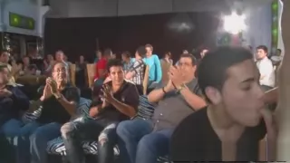 Cowboy stripper entertaining a private party