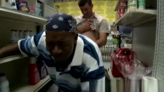 Amateur, Homoseksueel, Interraciaal, Buitenshuis, Openbaar