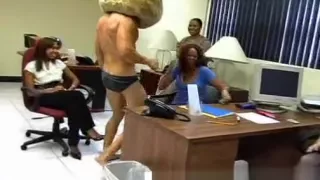 Girls fucking a masked dude at a sex party