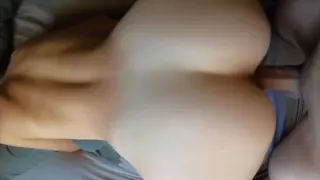 18 Year Old Gets Tight Pussy Fucked While Sleeping