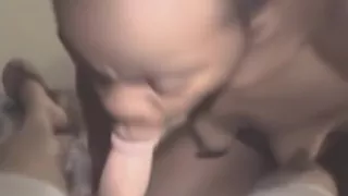 Black Crack Whore Sucking White Cock Point Of View