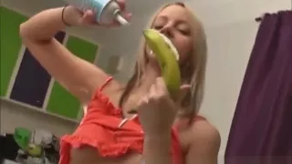 Blonde french girlfriend makes whipped part3