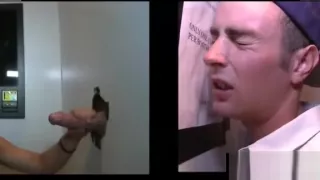 Schwules Gloryhole für Heteros, die denken, sie bekommen einen normalen Blowjob