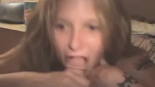 Wide Eyed Crack Whore Sucking Cock Point Of View