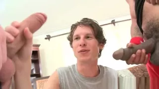 White baseball dude gets to suck 2 huge part6