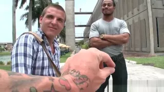 Jaden gets his anus ripped by black cock part2