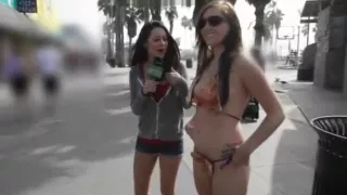 Slut Wearing Pizza Eaten Out On The Street