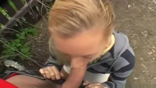 Amatör, Hardcore, Utomhus, Vacker, Offentligt, Tunn