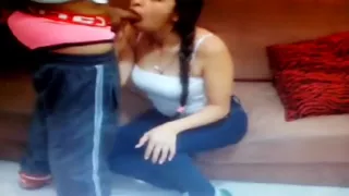 columbian footjob and blowjob