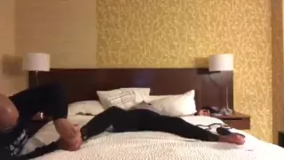 Ebony soles tickled spread eagle pt 1