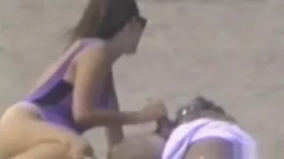 Voyeur beach sex