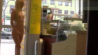 Doener Nackt Bestellt! Uncut -hidden Cam- Public Reeperbahn