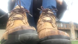 femdom public trampling and boot worship pov