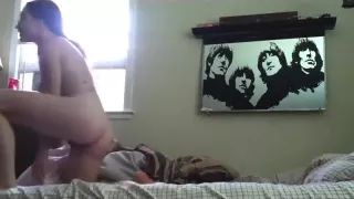 teen makes a sextape with her goatsik boyfriend 