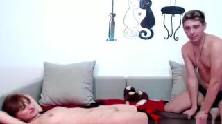 Tied up and fucked her mouth