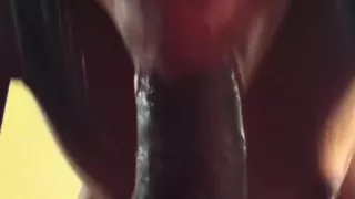 Ghetto Ebony Hood Rat Gives Messy Long Messy Blowjob